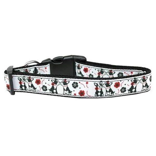 Unconditional Love French Love Nylon Dog Collar Medium UN797052